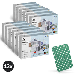 Bundle kit of 12 Arckit GO Eco Model House Kits & Building Plates