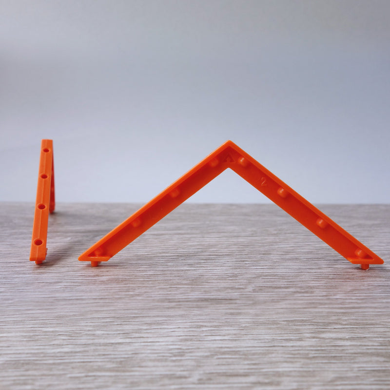 Roof Truss In Pure Orange Colour 5.02