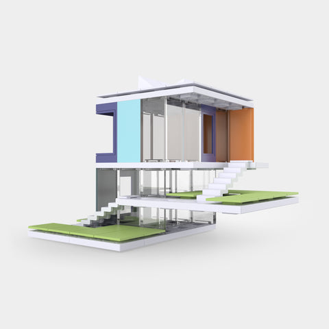 Arckit Coastal Living Architectural Model House Kit