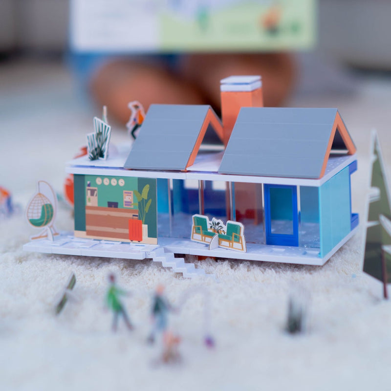 Bundle kit of 6 Arckit Mountain Living Architectural Model House Kits & Building Plates