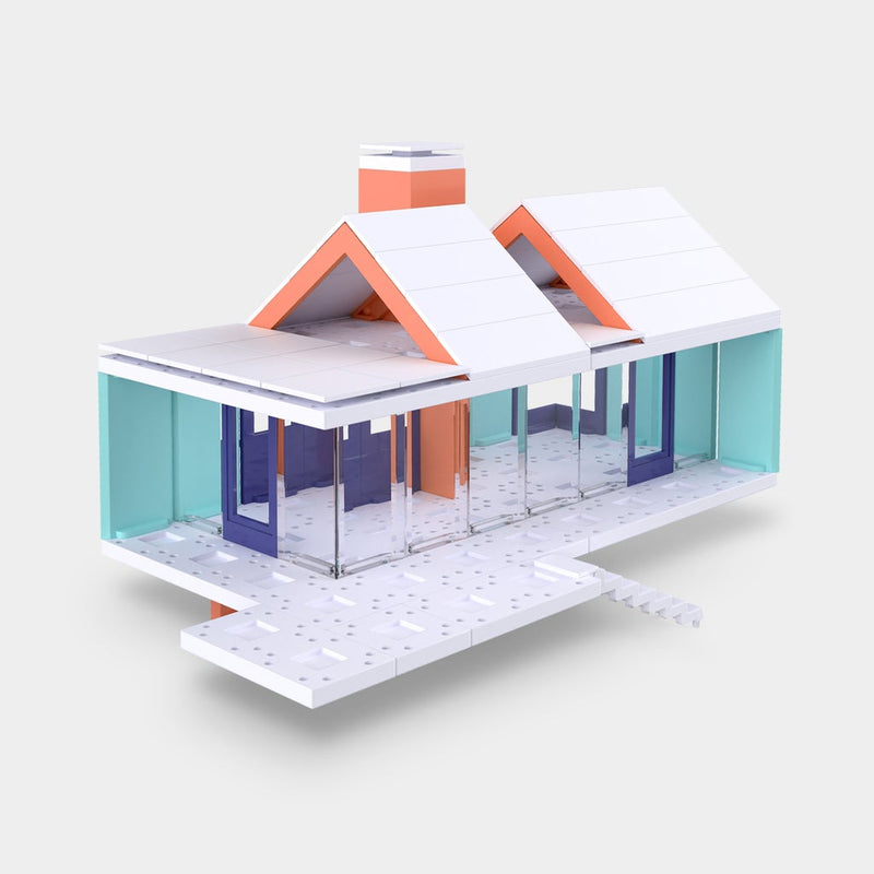 Bundle kit of 6 Arckit Mountain Living Architectural Model House Kits & Building Plates