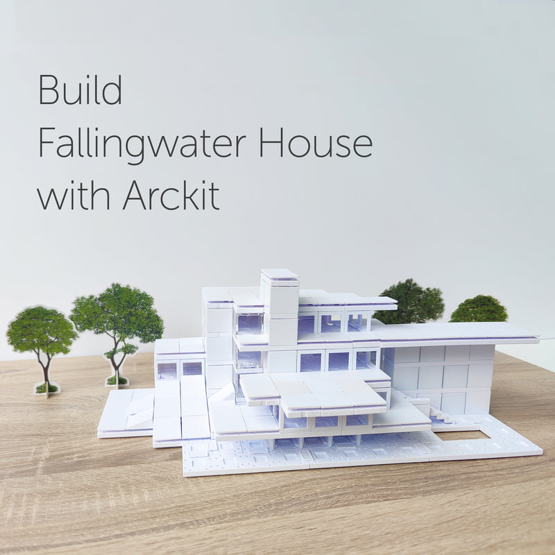 Fallingwater House Kit & How-to-Build Video
