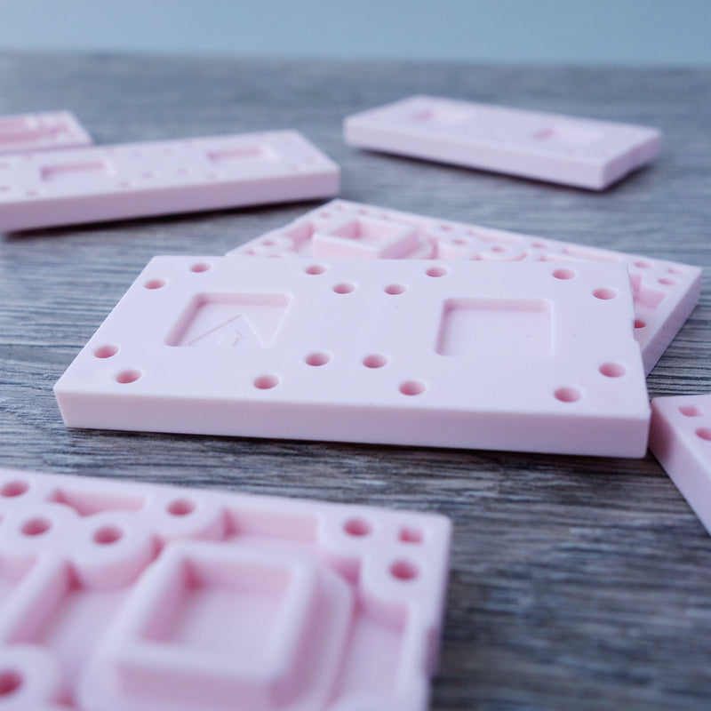 One-by-Two Pink Coloured Floor or Roof 1.02