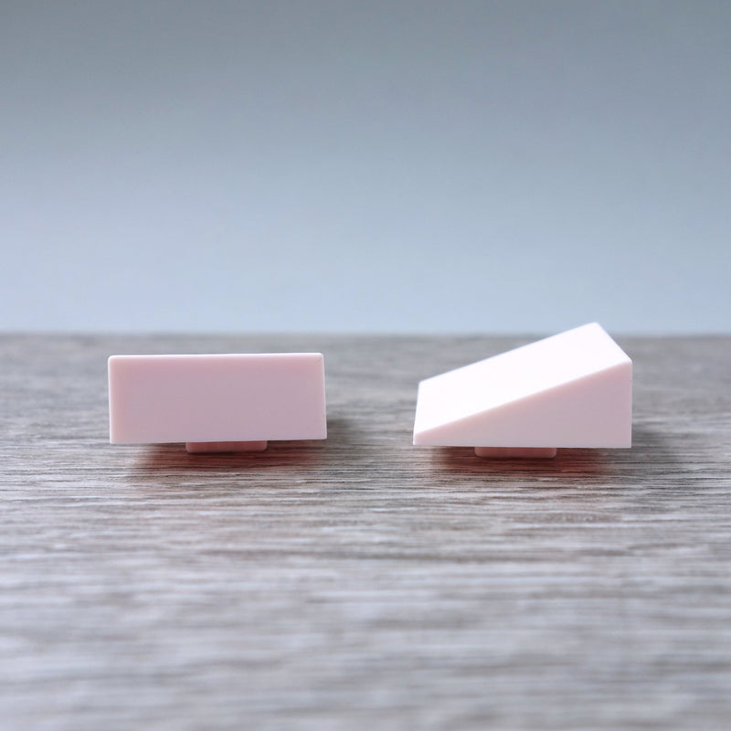 One-by-One Pink Low Angled Tile 6.13