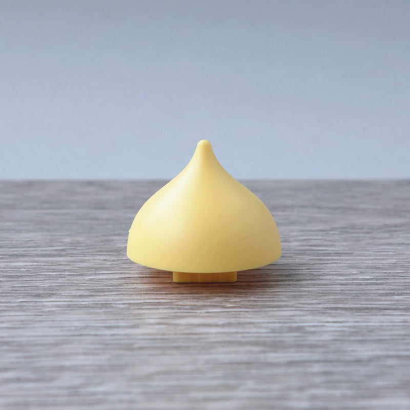 One-by-One Yellow Dome Shaped Tile 6.11